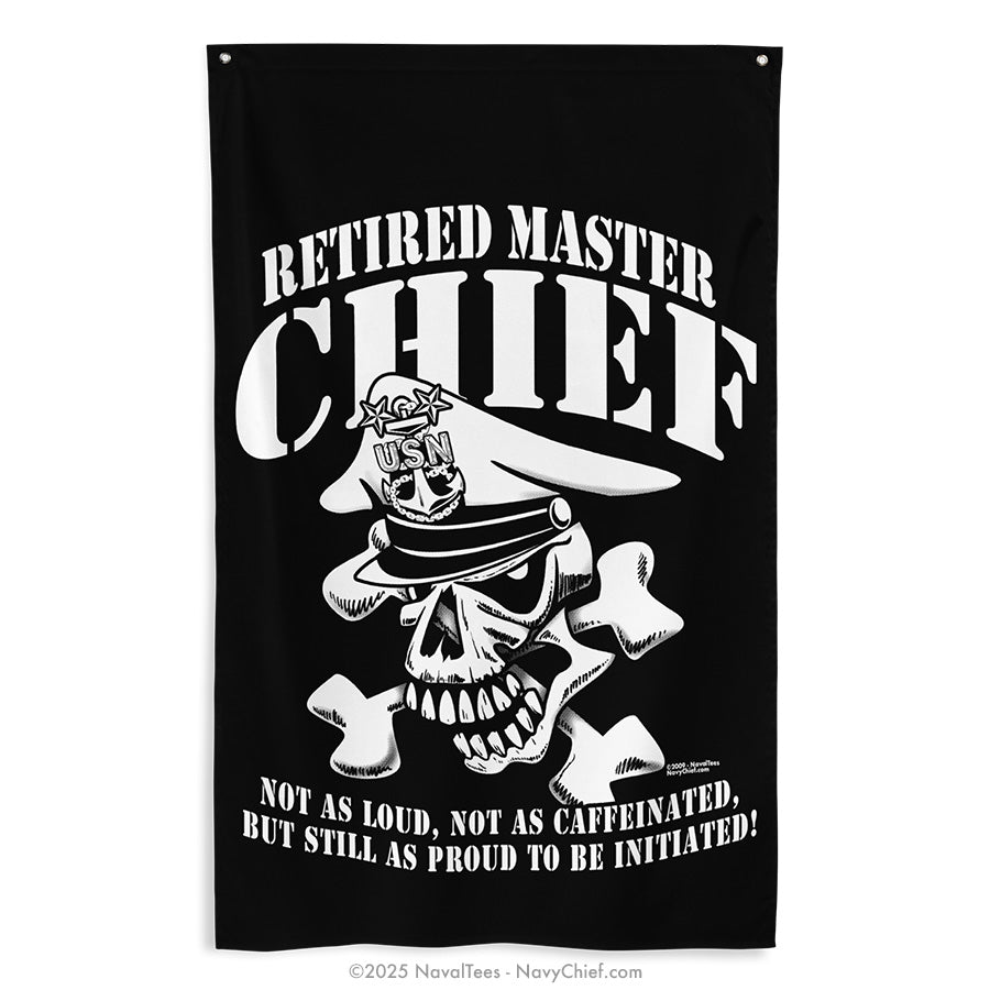 "Retired Skull" Flag | 55" x 34"