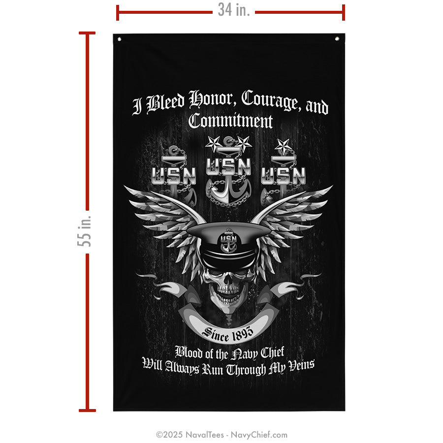 "Blood of the Chief" Flag | 55" x 34"