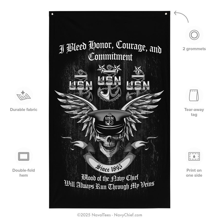 "Blood of the Chief" Flag | 55" x 34"
