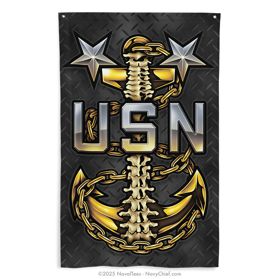 "Backbone Anchor" Flag | 55" x 34"