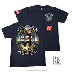 "Dont Tread" Wicking Tee | Navy