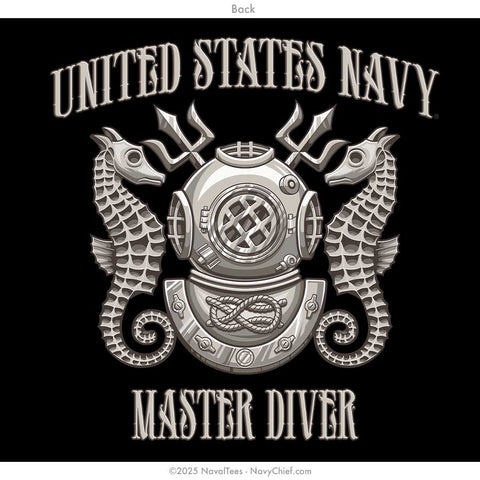 SCPO "Master Diver" Tee | Black