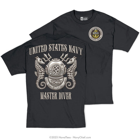 SCPO "Master Diver" Tee | Black