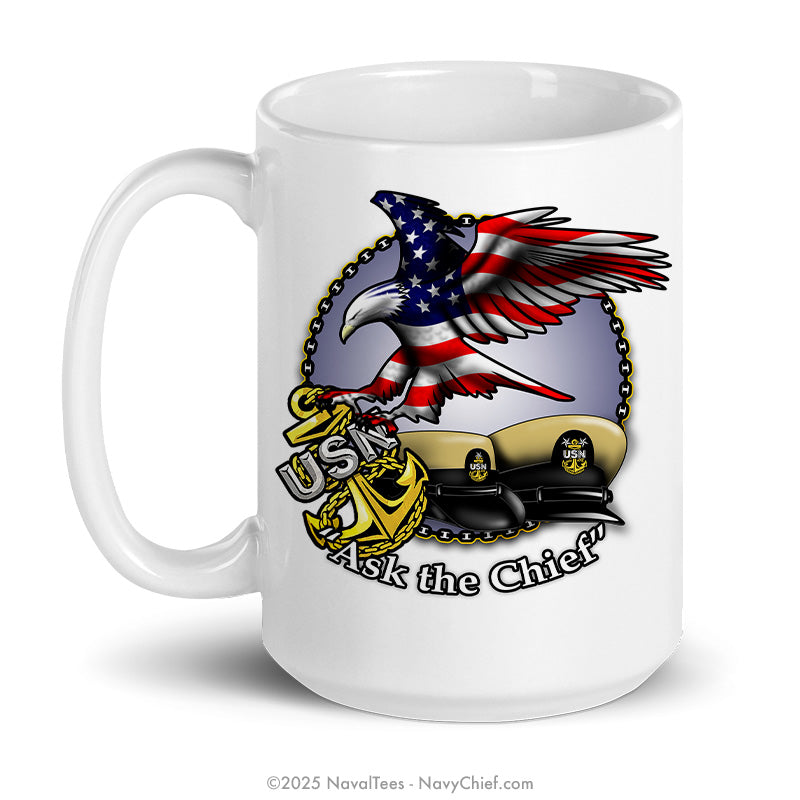 "Ask the Chief" | Coffee Mug