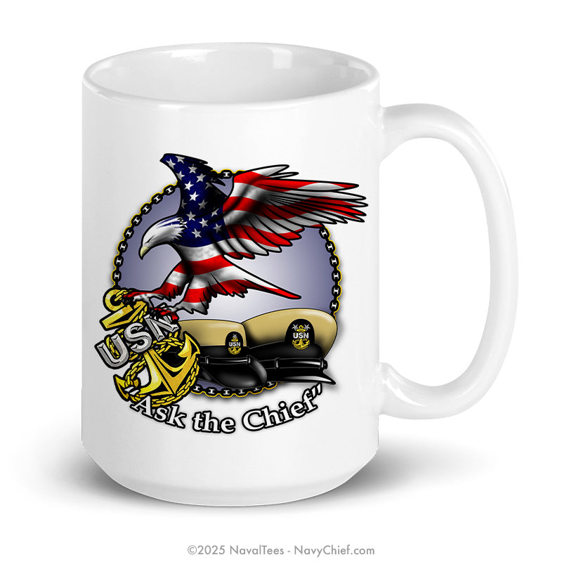 "Ask the Chief" | Coffee Mug