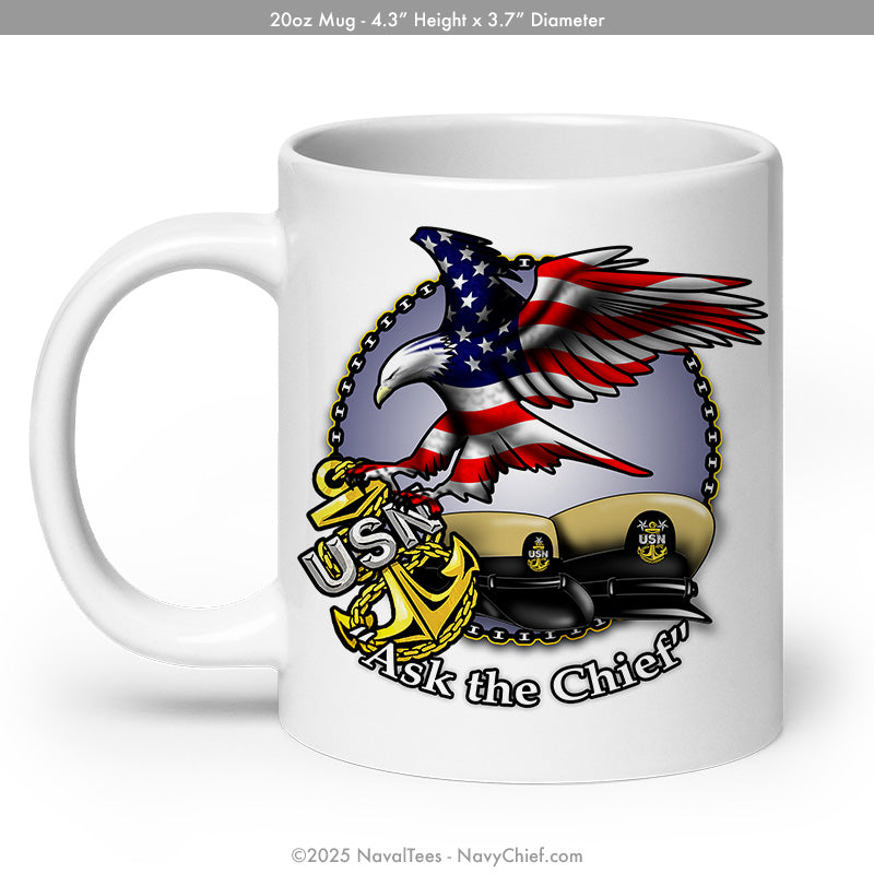 "Ask the Chief" | Coffee Mug