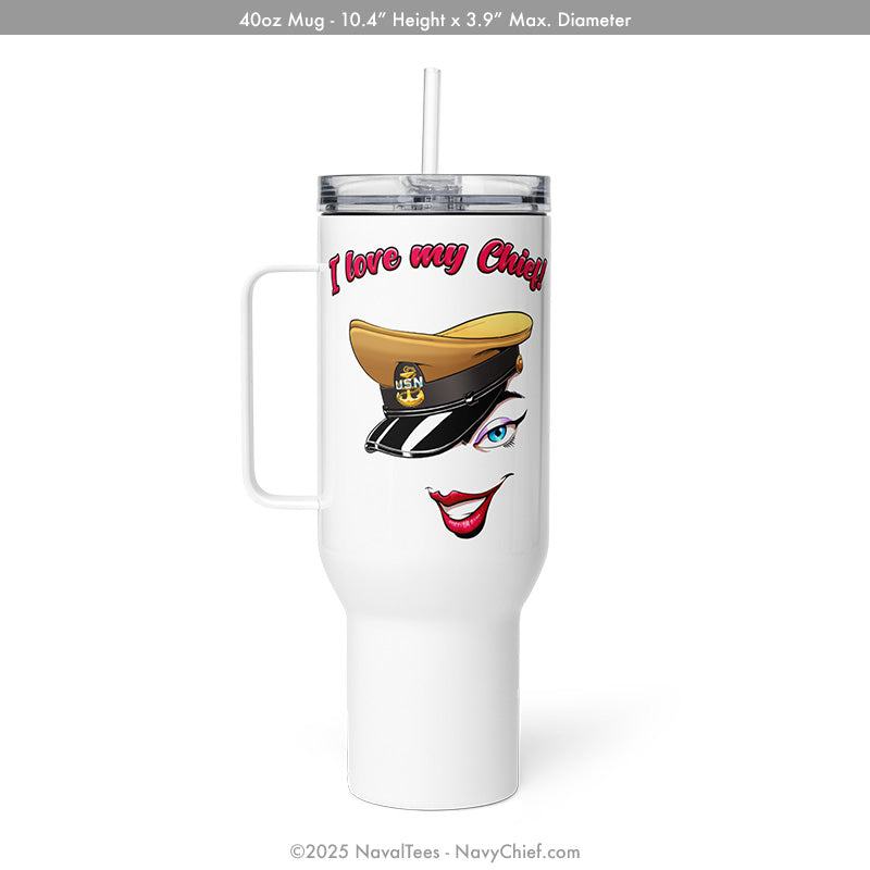 "Love My Chief" | Travel Mug