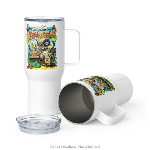 "Khaki Bar" | Travel Mug