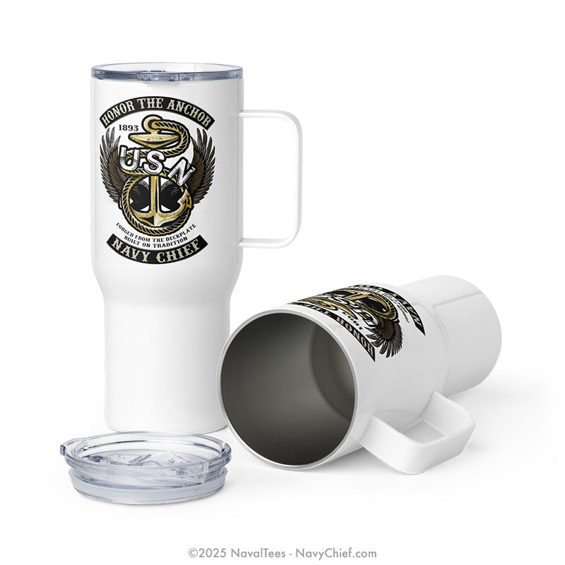 "Honor The Anchor" | Travel Mug
