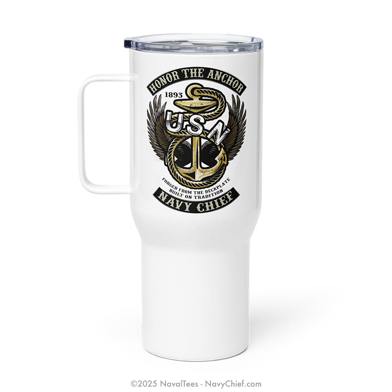 "Honor The Anchor" | Travel Mug