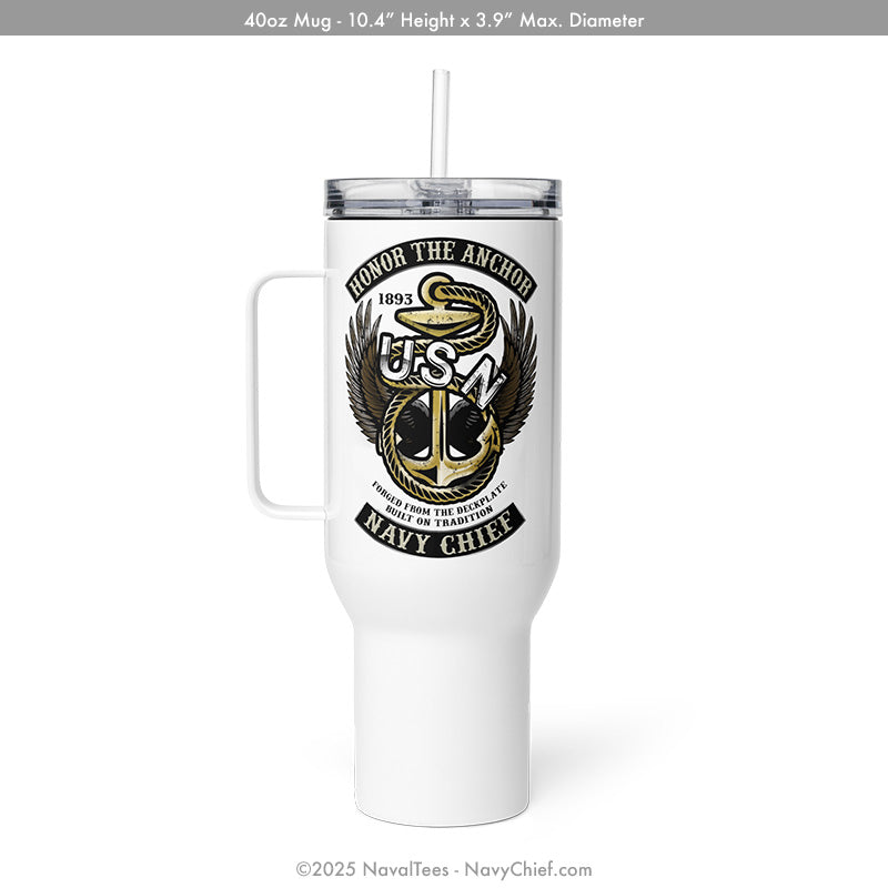 "Honor The Anchor" | Travel Mug
