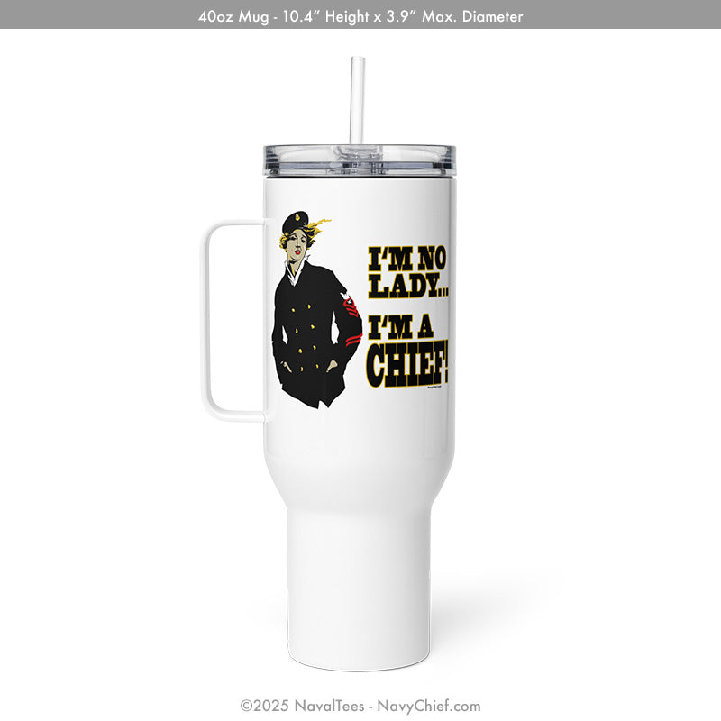 "No Lady" | Travel Mug