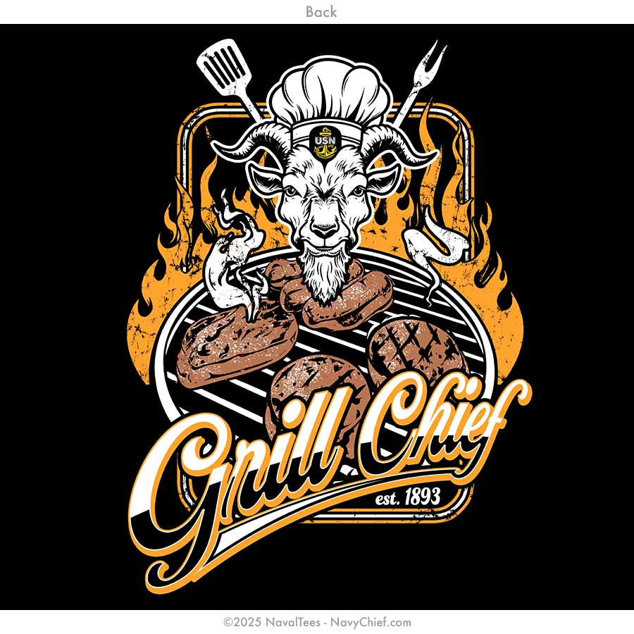 "Grill Chief" Tee | Black