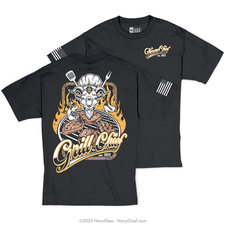 "Grill Chief" Tee | Black