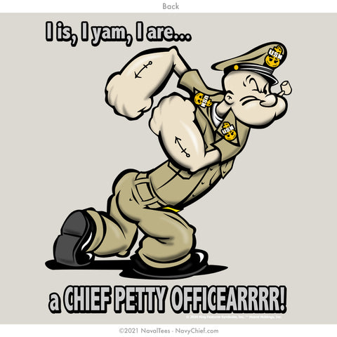 "Chief Popeye" Tee | Khaki