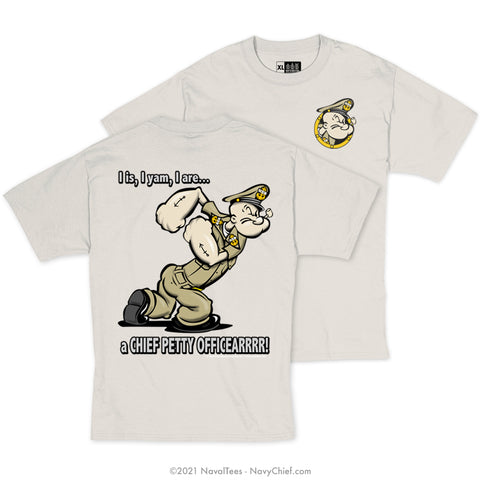"Chief Popeye" Tee | Khaki