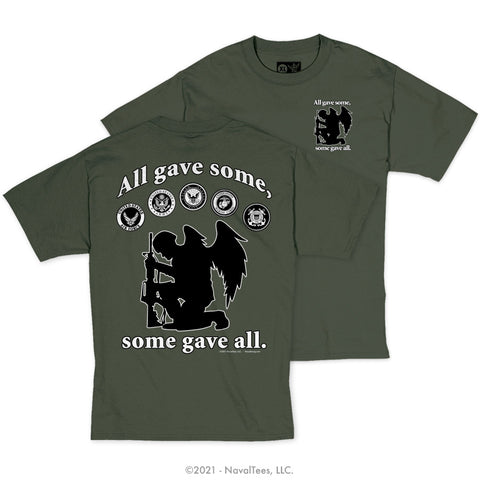"Some Gave All" Tee - Military Green