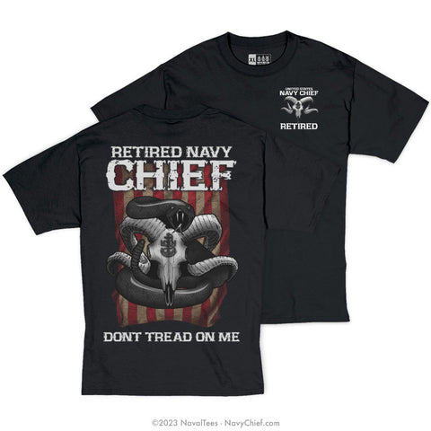 "Retired DTOM" Tee | Black
