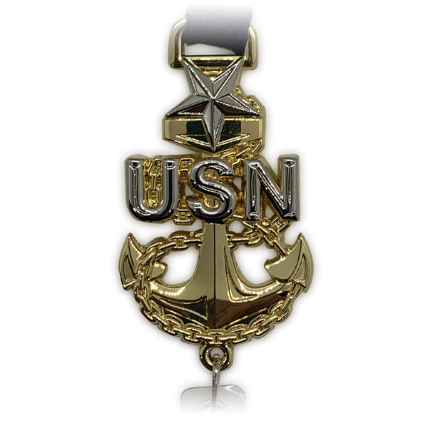 U.S. Navy Senior Chief Lanyard with SCPO Anchor –