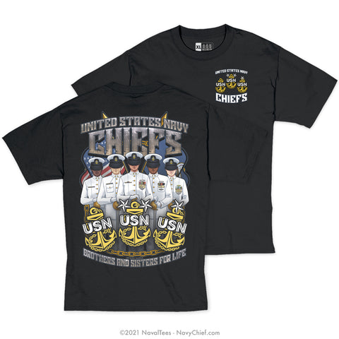 "Brothers & Sisters for Life" Tee | Black