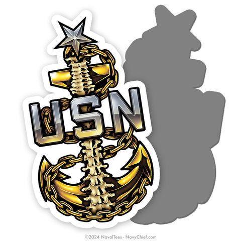 "SCPO Backbone Anchor" | 7 inch Magnetic Decal