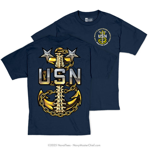 "MCPO Backbone" Tee | Navy