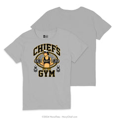 "Chiefs Gym" Ladies Tee - Silver