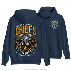 "My Fellow Chiefs" Hooded Sweatshirt | Navy
