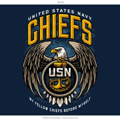 "My Fellow Chiefs" Hooded Sweatshirt | Navy
