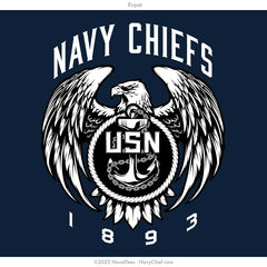 "My Fellow Chiefs" Hooded Sweatshirt | Navy