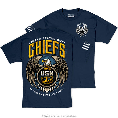 "My Fellow Chiefs" Tee | Navy