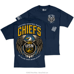 "My Fellow Chiefs" Tee | Navy