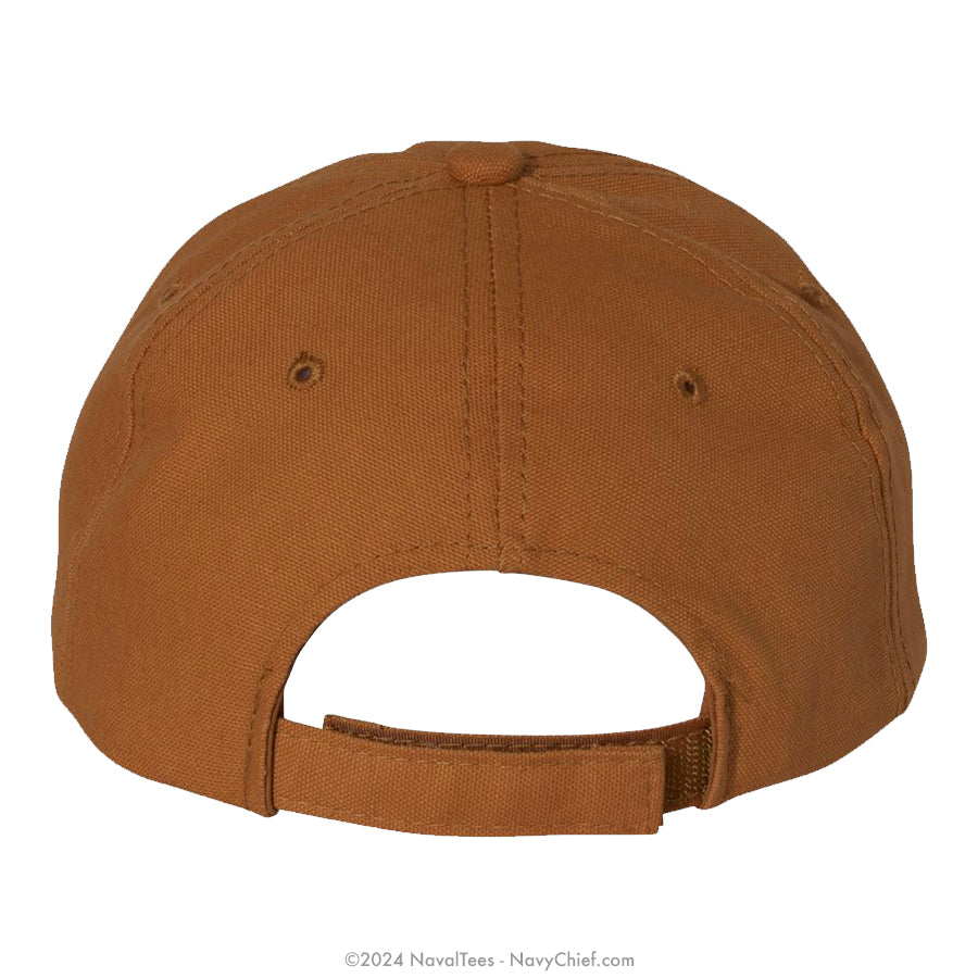 "Embroidered CPO Anchor" Adjustable Hat - Coyote Brown