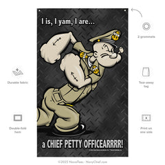 "Chief Popeye" Flag | 55" x 34"