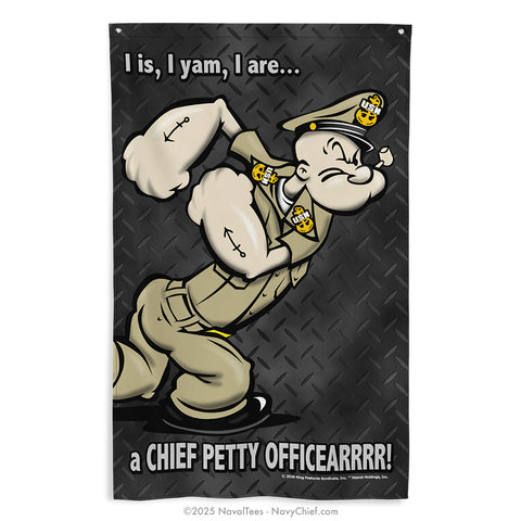 "Chief Popeye" Flag | 55" x 34"