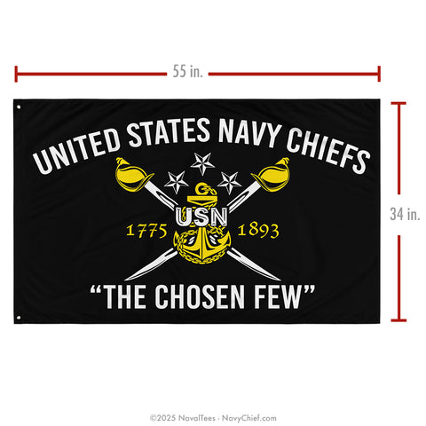 "Crossed Cutlass" Flag | 55" x 34"