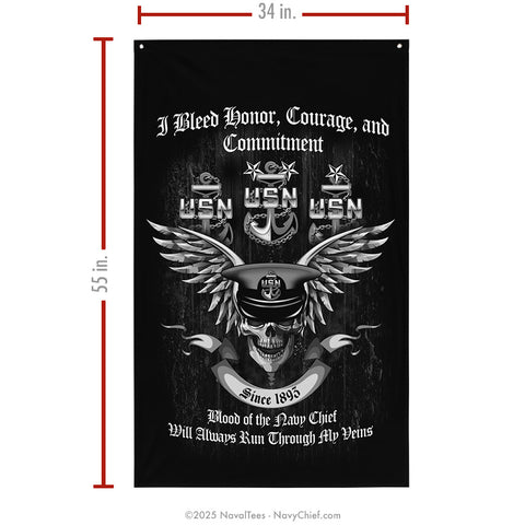 "Blood of the Chief" Flag | 55" x 34"