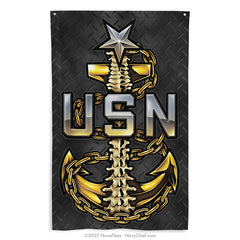 "Backbone Anchor" Flag | 55" x 34"