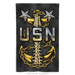 "Backbone Anchor" Flag | 55" x 34"
