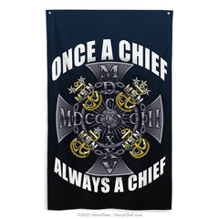 "Once A Chief" Flag | 55" x 34"