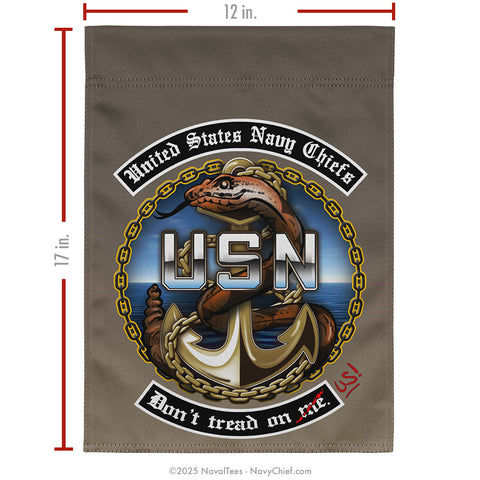 "Don't Tread" Garden Flag | 12" x 17"