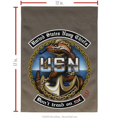 "Don't Tread" Garden Flag | 12" x 17"