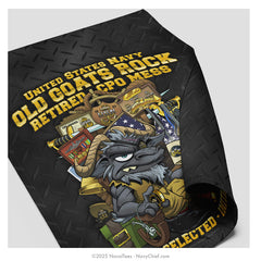 "Old Goats" Garden Flag | 12" x 17"