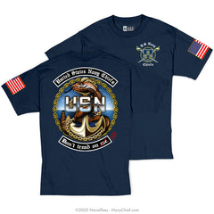 "Don't Tread" Tee | Navy