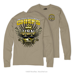 The Original "Chosen Few" Long Sleeve Tee | Khaki