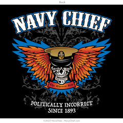 "Politically Incorrect" Long Sleeve Tee | Black