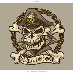 "CPO Brew" Long Sleeve Tee | Khaki