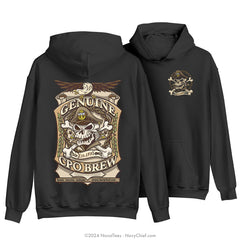 "CPO BREW" Hooded Sweatshirt | Black