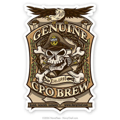 "CPO BREW" | 5 inch Vinyl Decal