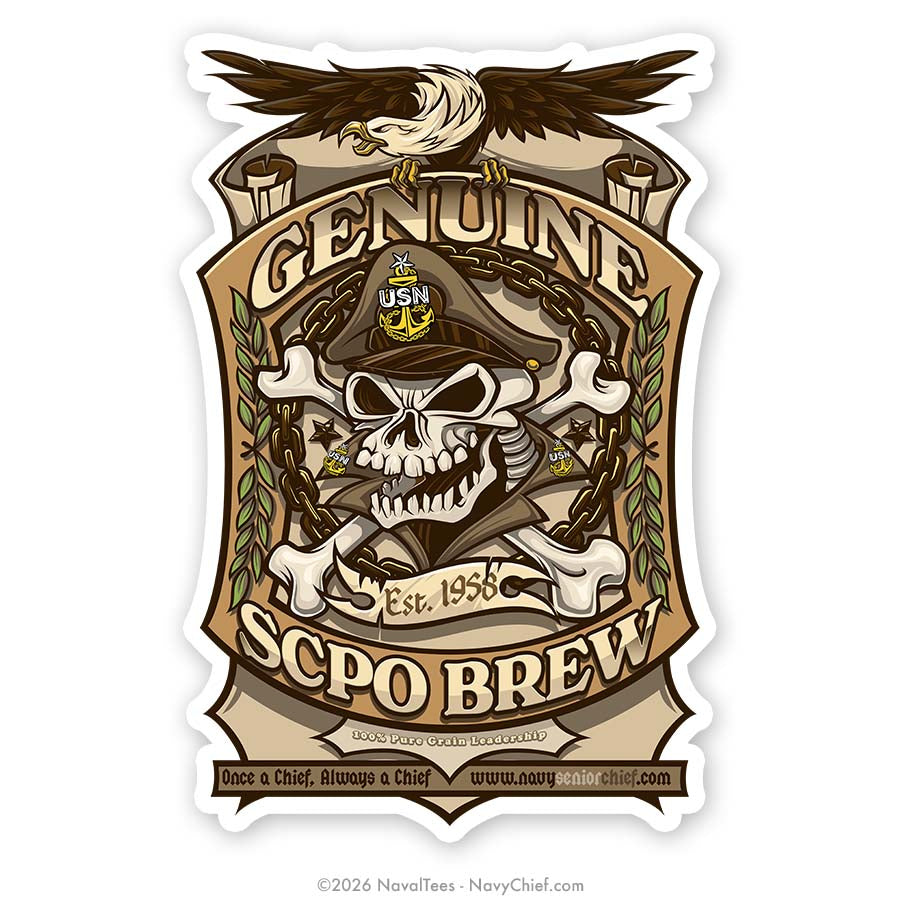 "SCPO Brew" | 5 inch Vinyl Decal